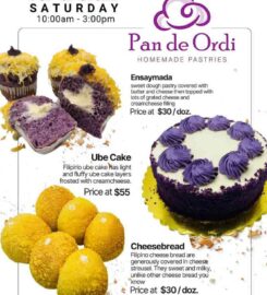 Pan de Ordi Ube Desserts